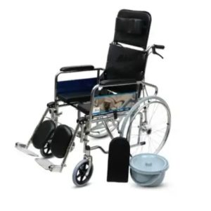 Deluxe Commode Wheelchair