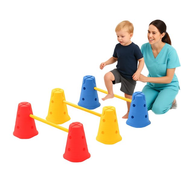 Flat Head Cone Hurdle ( 2 Cones + 1 Pole )